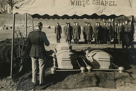 CFPNA: C&eacute;r&eacute;monie 9 D&eacute;cembre 1944 - Coll° R. AUGEYROLLES.