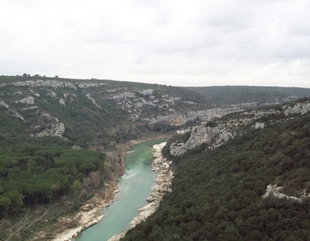 Gorges du Gardon - Coll° Jo&euml;l Blanc.