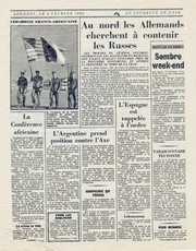 Courrier de l'Air - Londres - 3 F&eacute;vrier 1944