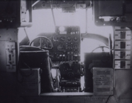 CFPNA: Midland Air Field - Int&eacute;rieur d'AT-11 -Coll° L Xueref.