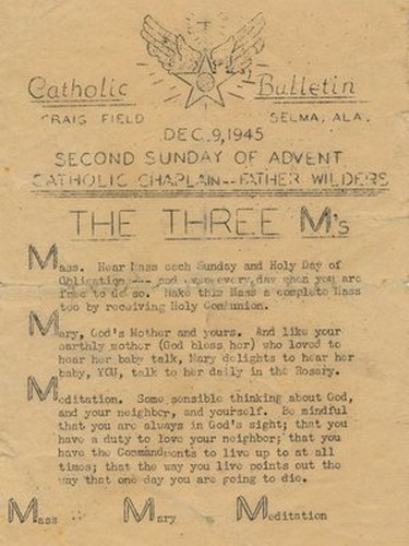 CFPNA: Catholic Bulletin 09.12.1945 - Craig Field (Al)
