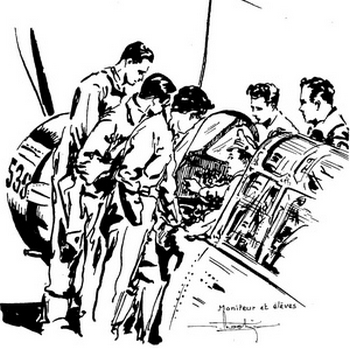 CPNA : Moniteur et &eacute;l&egrave;ves - J.NOETINGER.