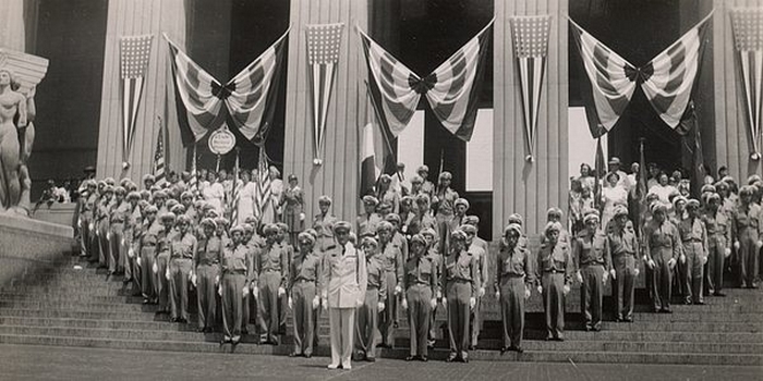 CFPNA: 14.07.1945 - C&eacute;r&eacute;monie - Saint Louis.