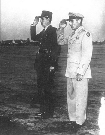 CFPNA: Gl de Gaulle - Gl Caleb V. Haynes