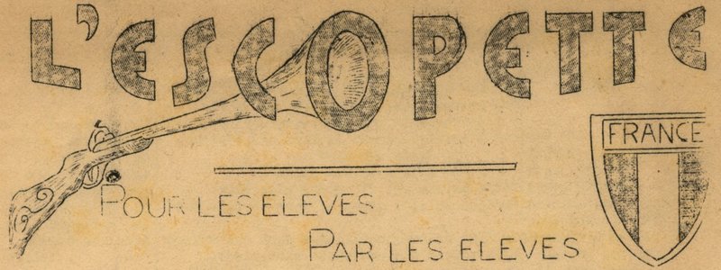 L'Escopette N°1 : 31 Mars 1945.